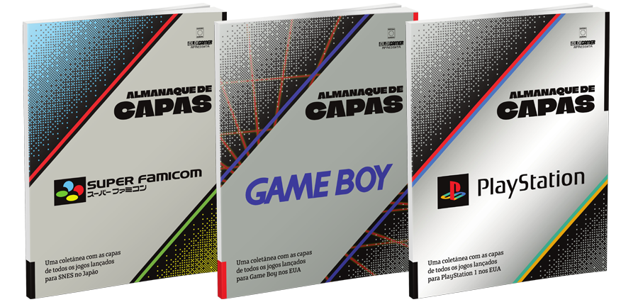 Coleção Almanaque de Capas - PlayStation 1 - Game Boy - Super Famicom