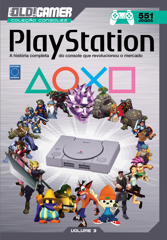 Dossiê OLD!Gamer Volume 24: PSP, de a Europa. Editora Europa Ltda., capa  mole em português, 2022