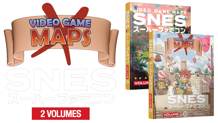 Coleção Video Game Maps - SNES