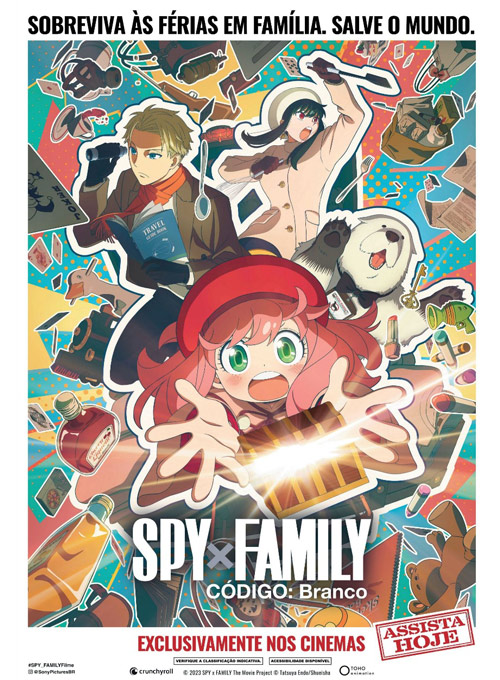 Posterzine Anime Invaders - Spy vs Family (Sem dobras)