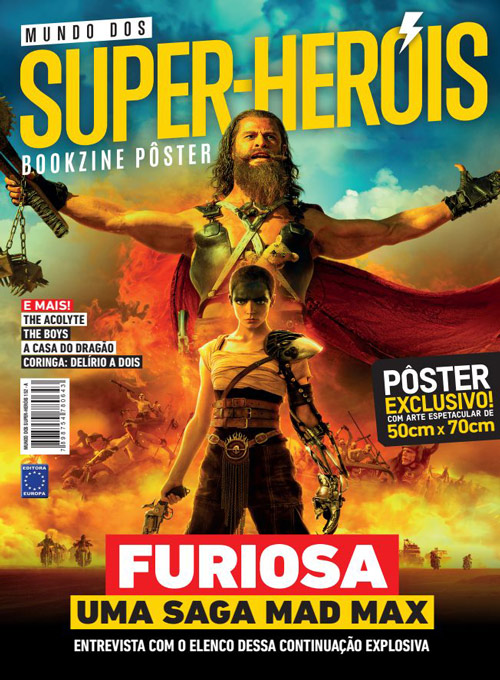 Posterzine Mundo dos Super-Heróis #9 - Furiosa: Uma Saga Mad Max - Edição 152