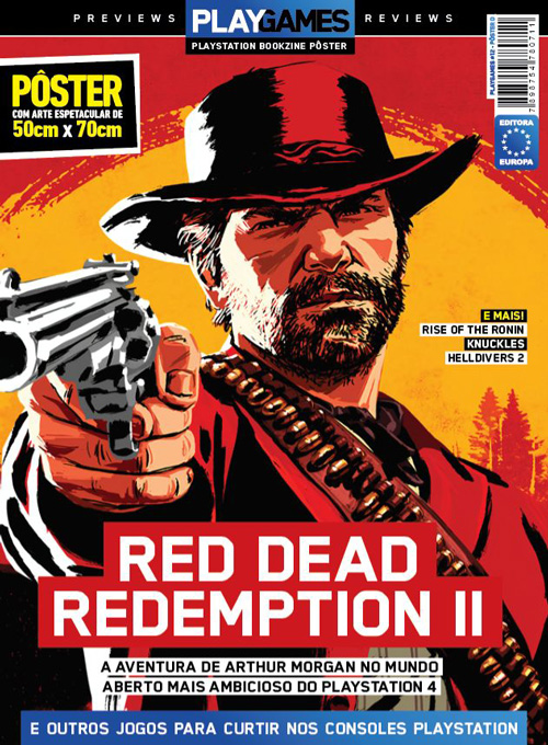 Pôsterzine PLAYGames #13 - Red Dead Redemption II (Sem dobras)