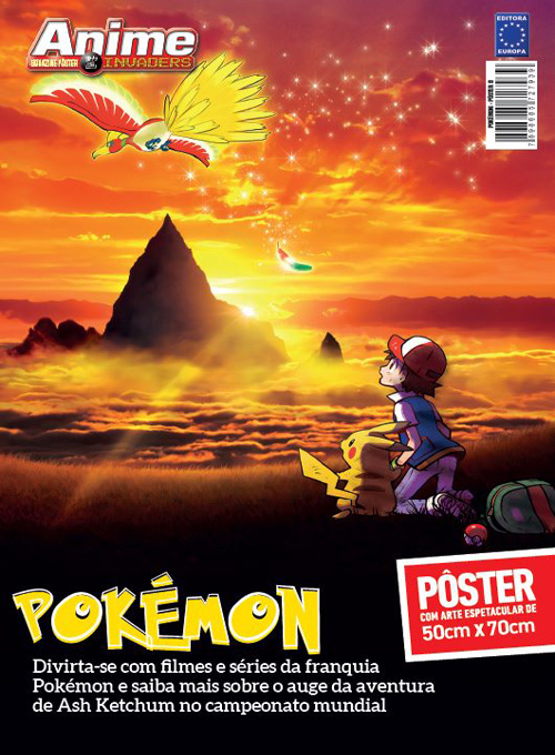 Editora Europa - Pokémon - AnimeInvaders Posterzine - MewTwo